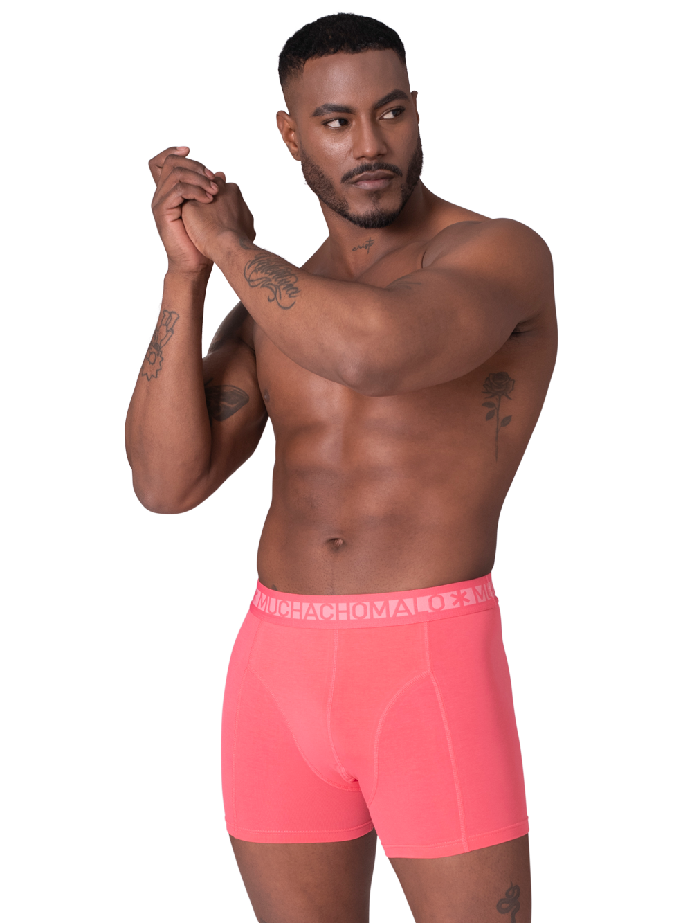 Heren 2-pack Boxershorts Effen