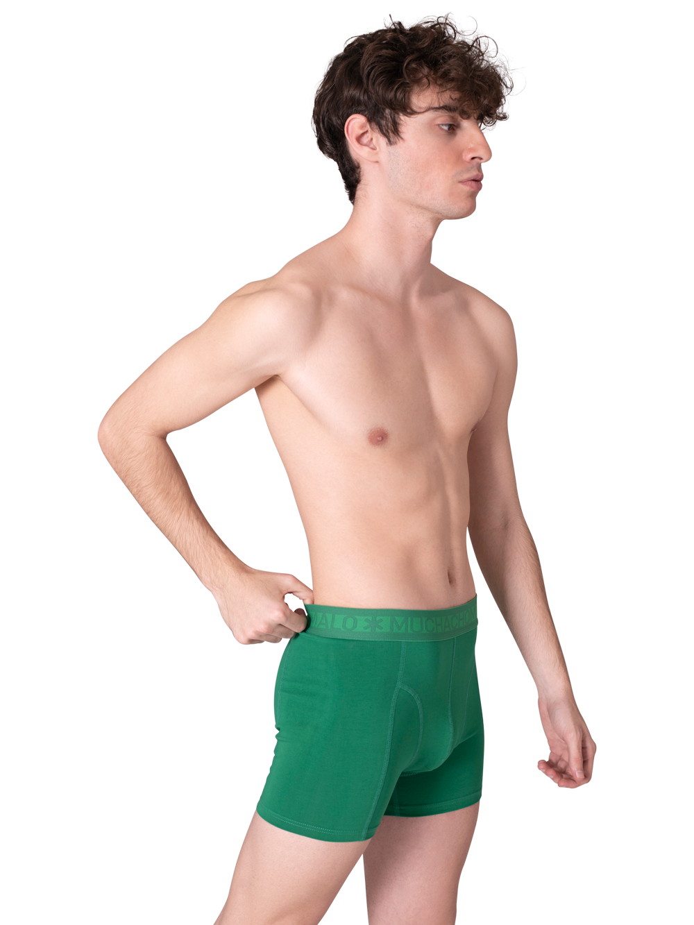 Heren 2-pack Boxershorts Effen
