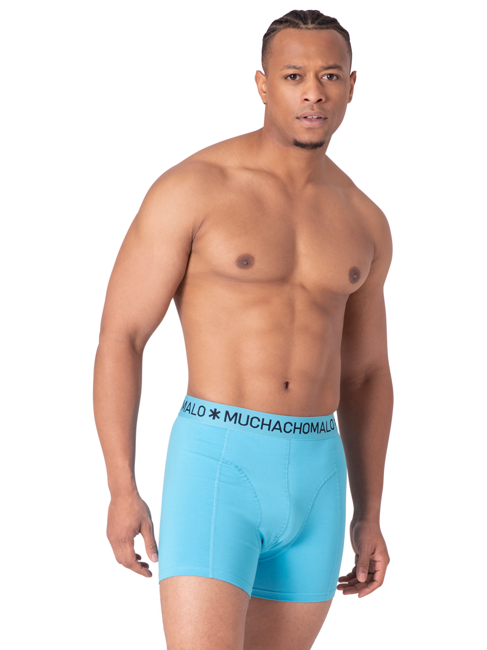 Heren 2+2-pack Boxershorts Print/Effen