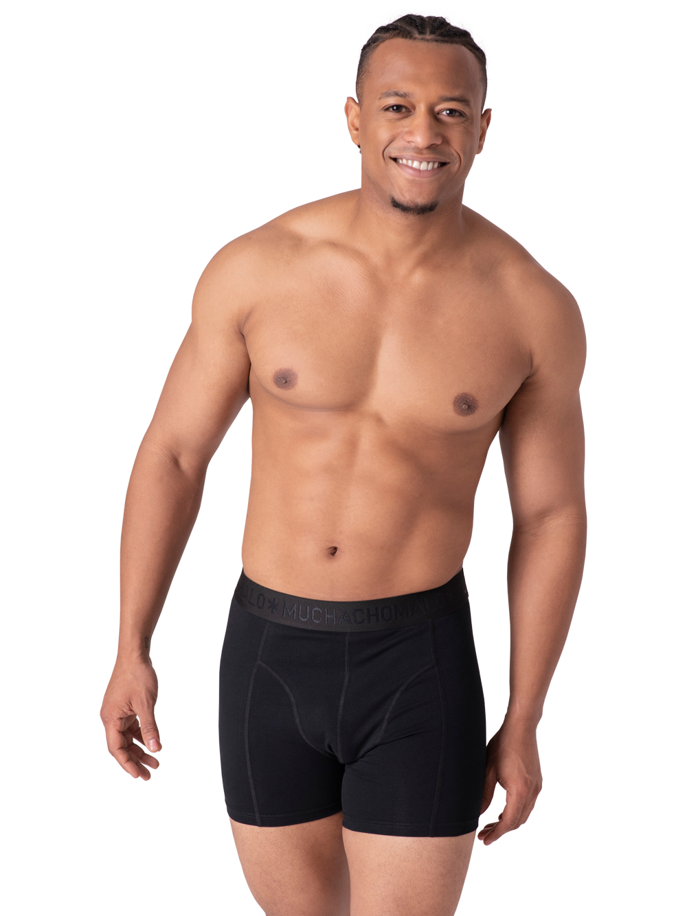 Heren 2+2-pack Boxershorts Print/Effen