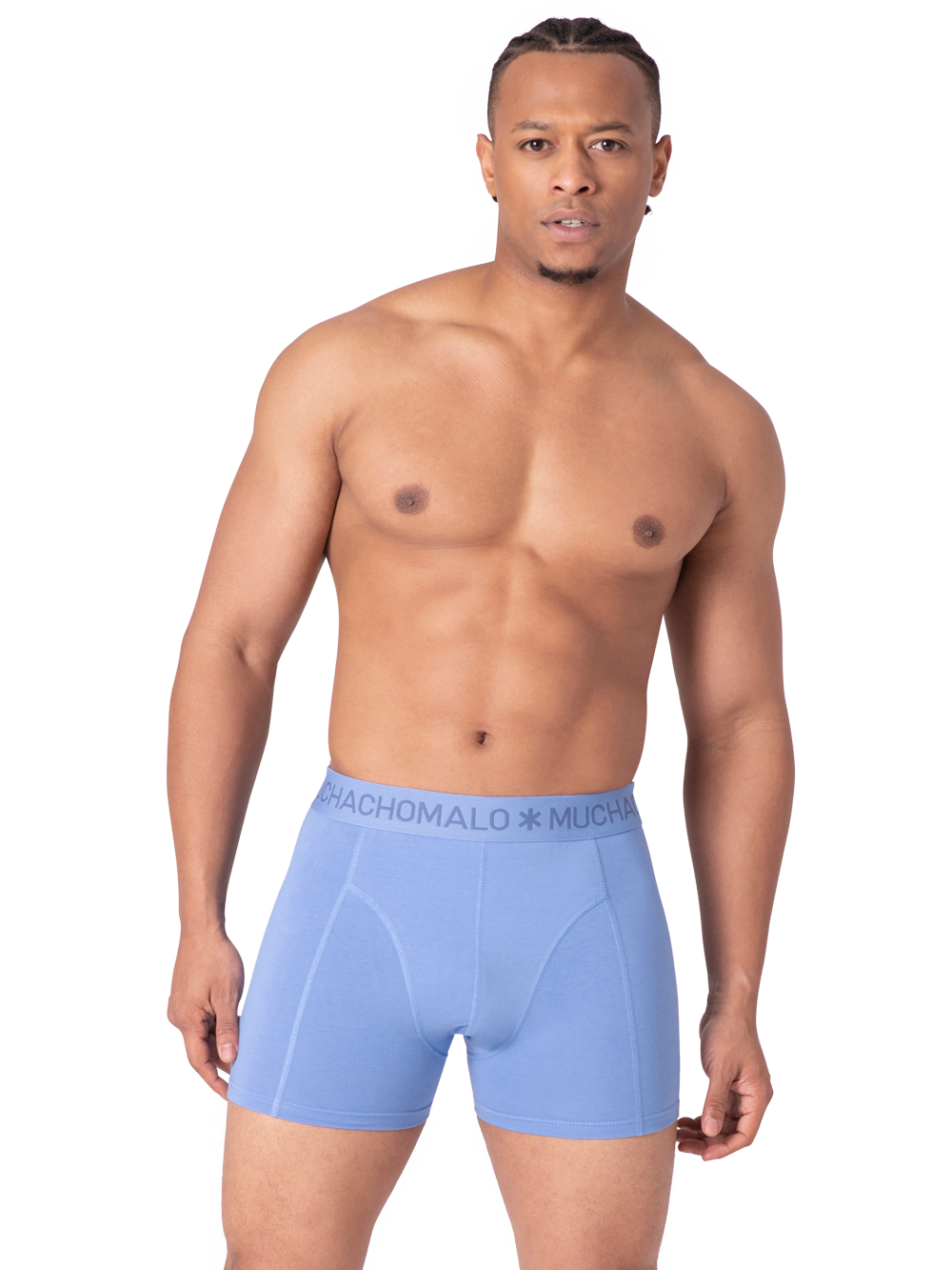 Heren 2+2-pack Boxershorts Print/Effen