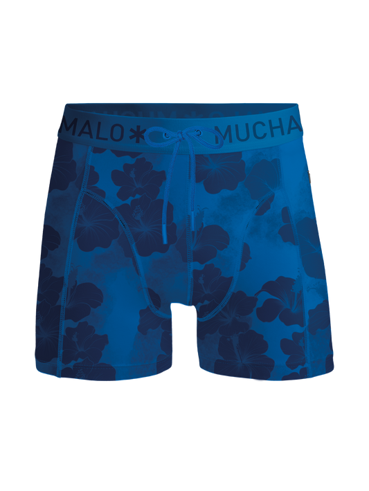 Heren Strakke zwembroek print blauw