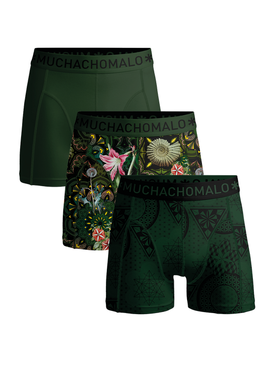 Heren 3-pack Boxershorts Geometric