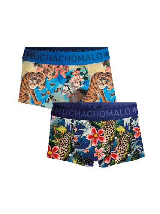 Heren 2-pack Trunks Irezumi