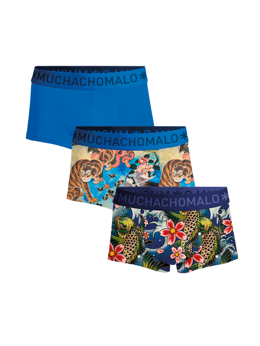 Heren 3-pack Trunks Irezumi
