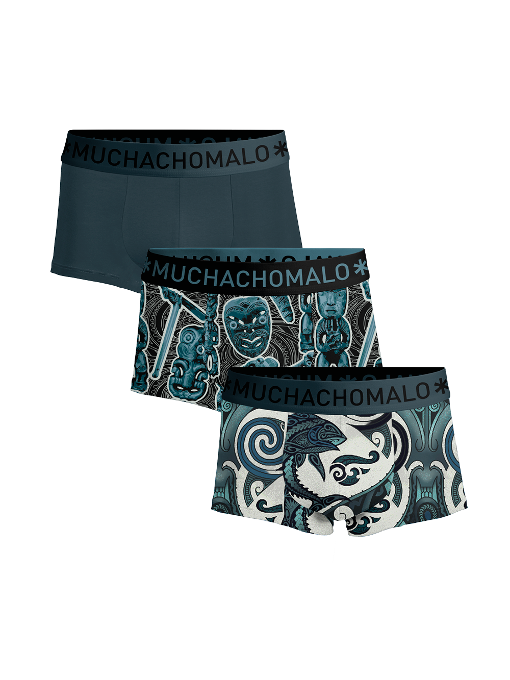 Heren 3-pack Trunks Kirituhi