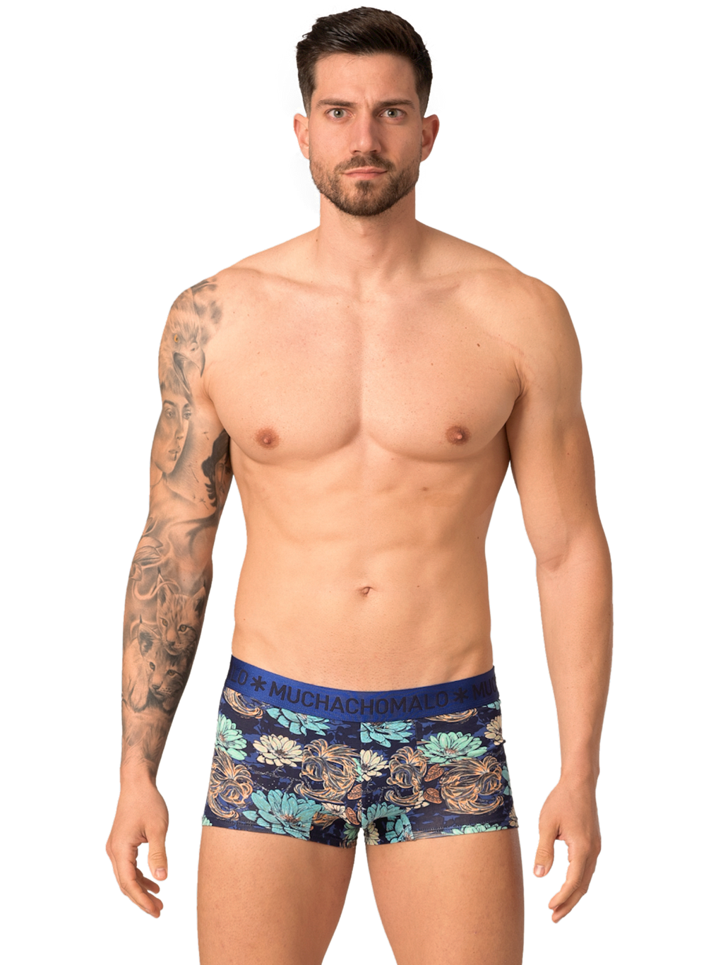 Heren 4-pack Trunks Leafs Lick it