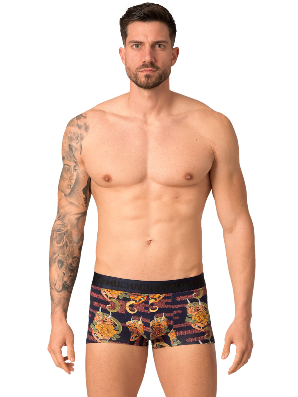 Heren 4-pack Trunks Leafs Lick it