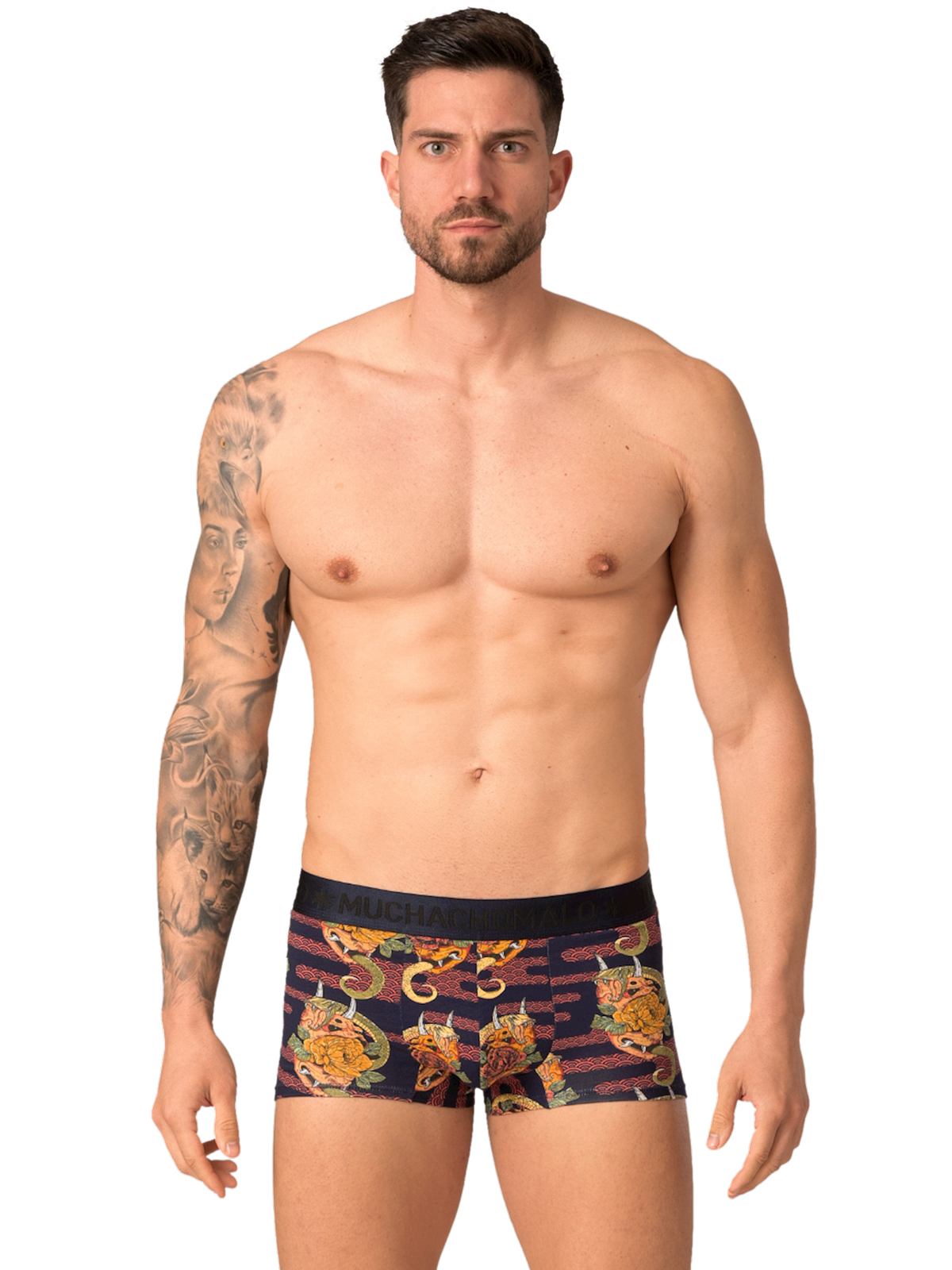Heren 4-pack Trunks Leafs Lick it