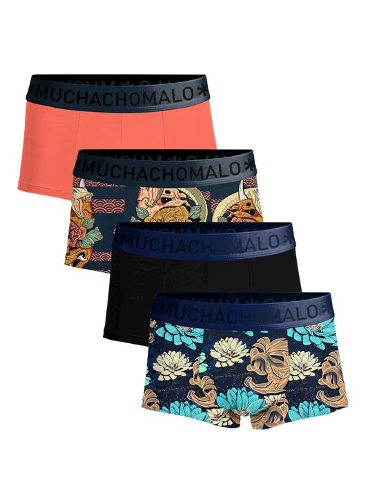 Heren 4-pack Trunks Leafs Lick it