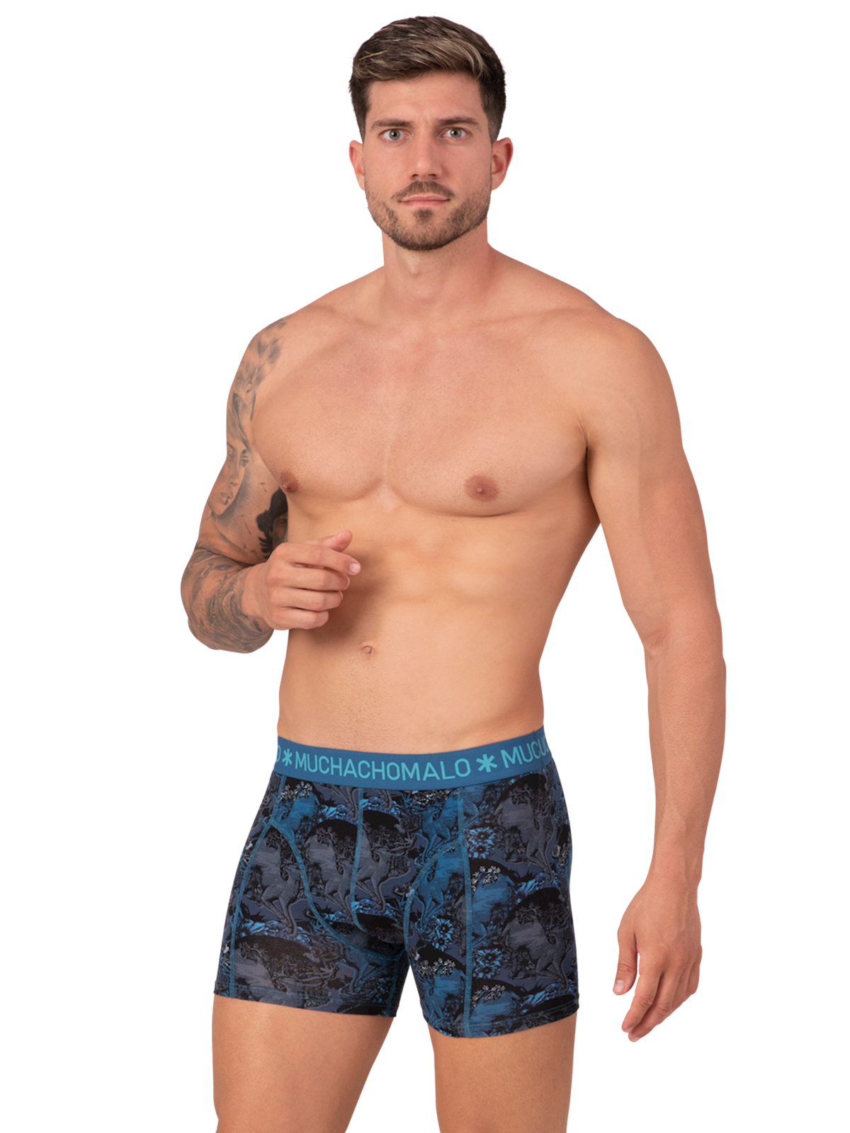 Heren 3-pack Boxershorts Man Deer