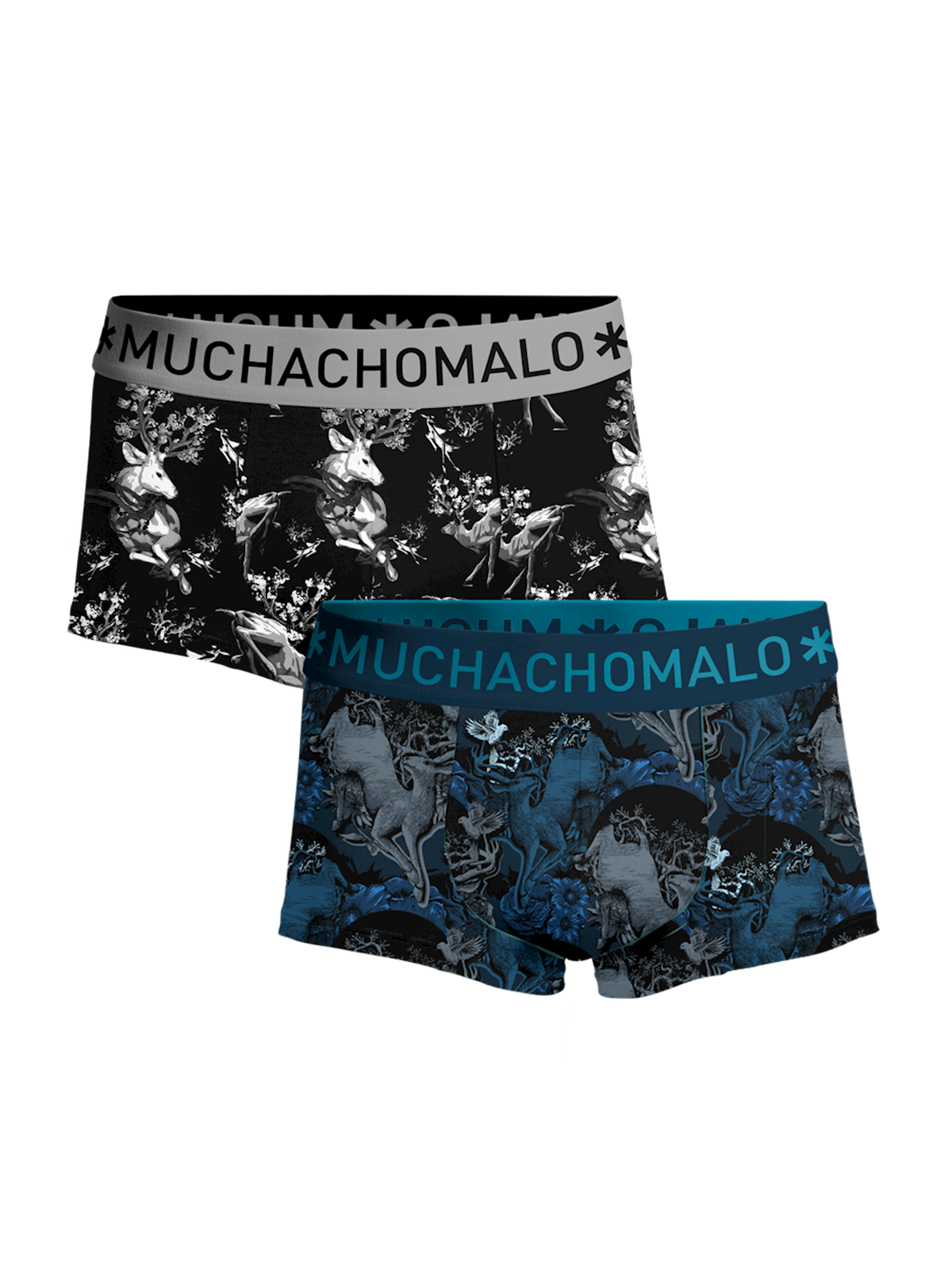 Heren 2-pack Trunks Man Deer