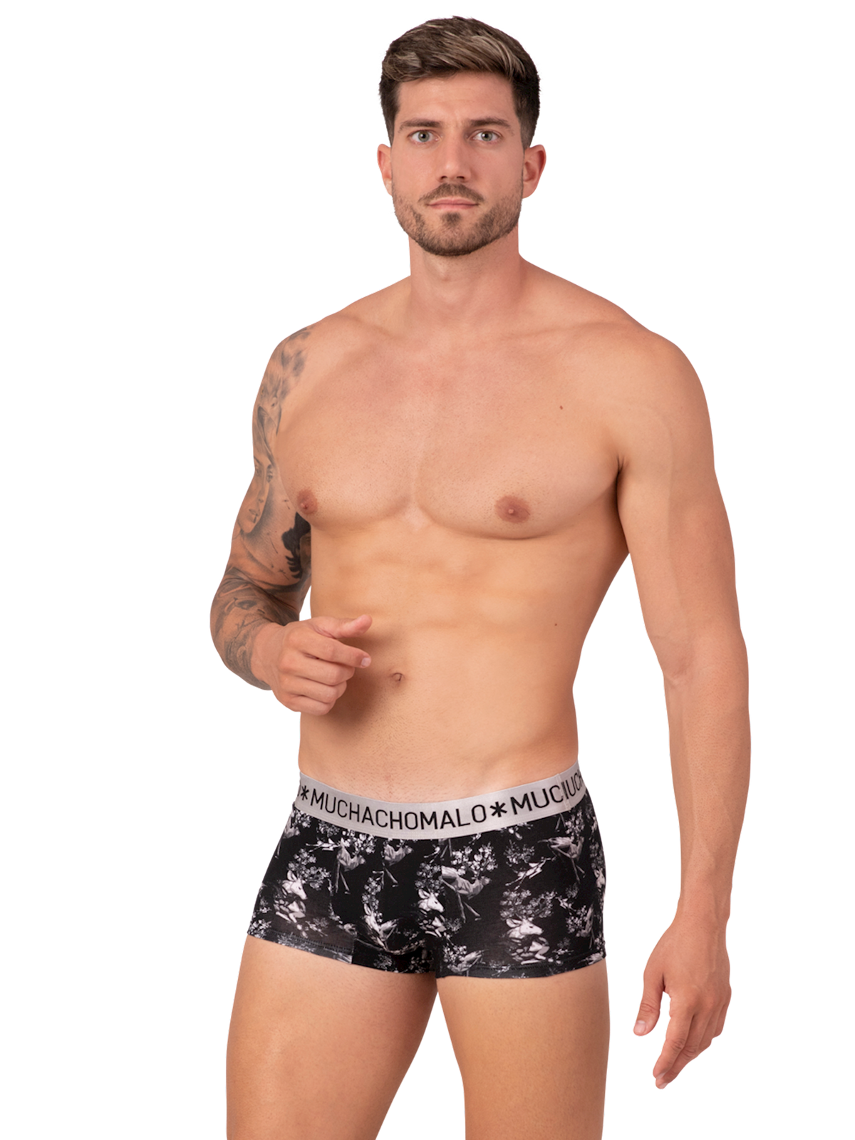 Heren 2-pack Trunks Man Deer