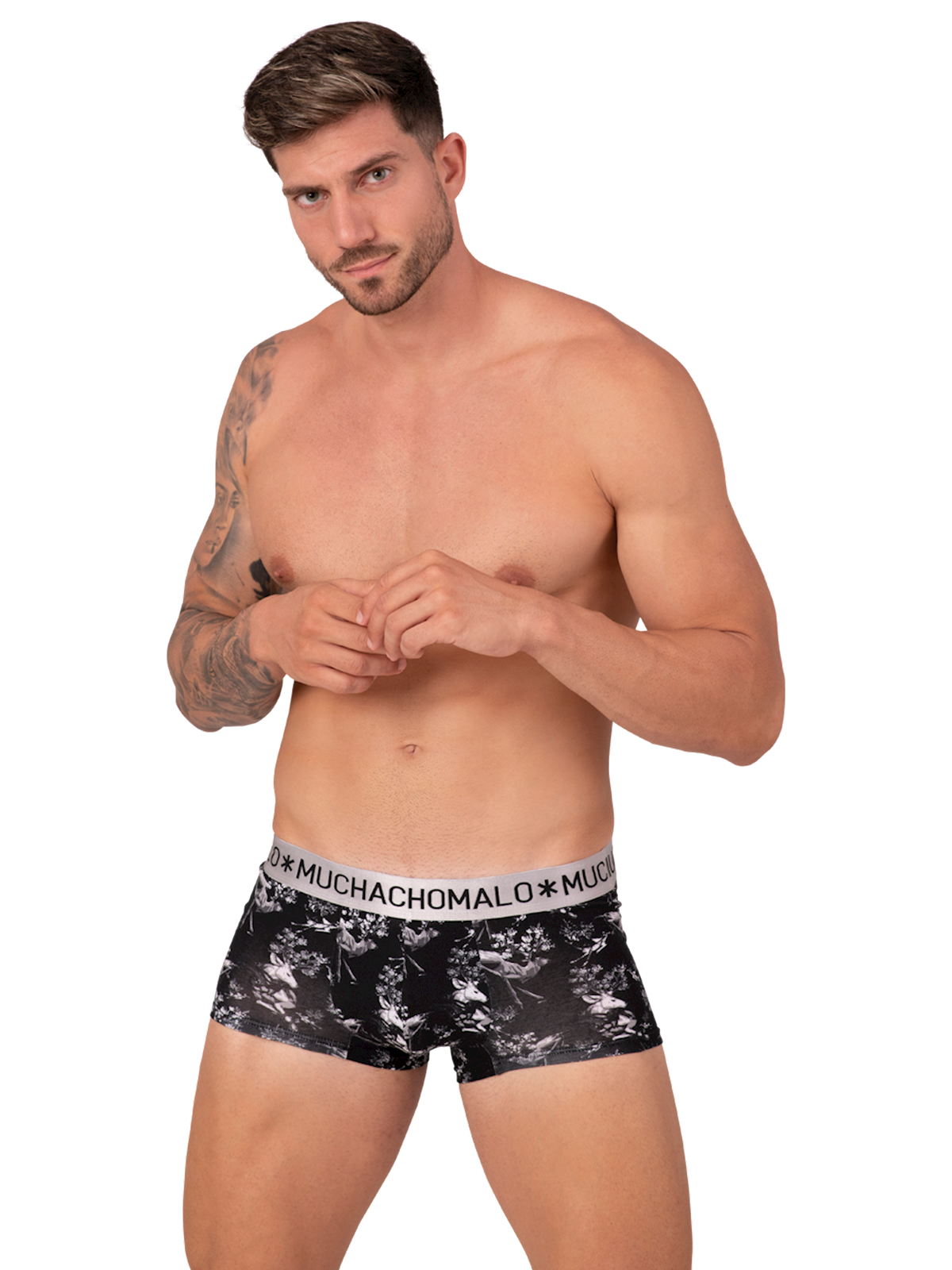 Heren 2-pack Trunks Man Deer