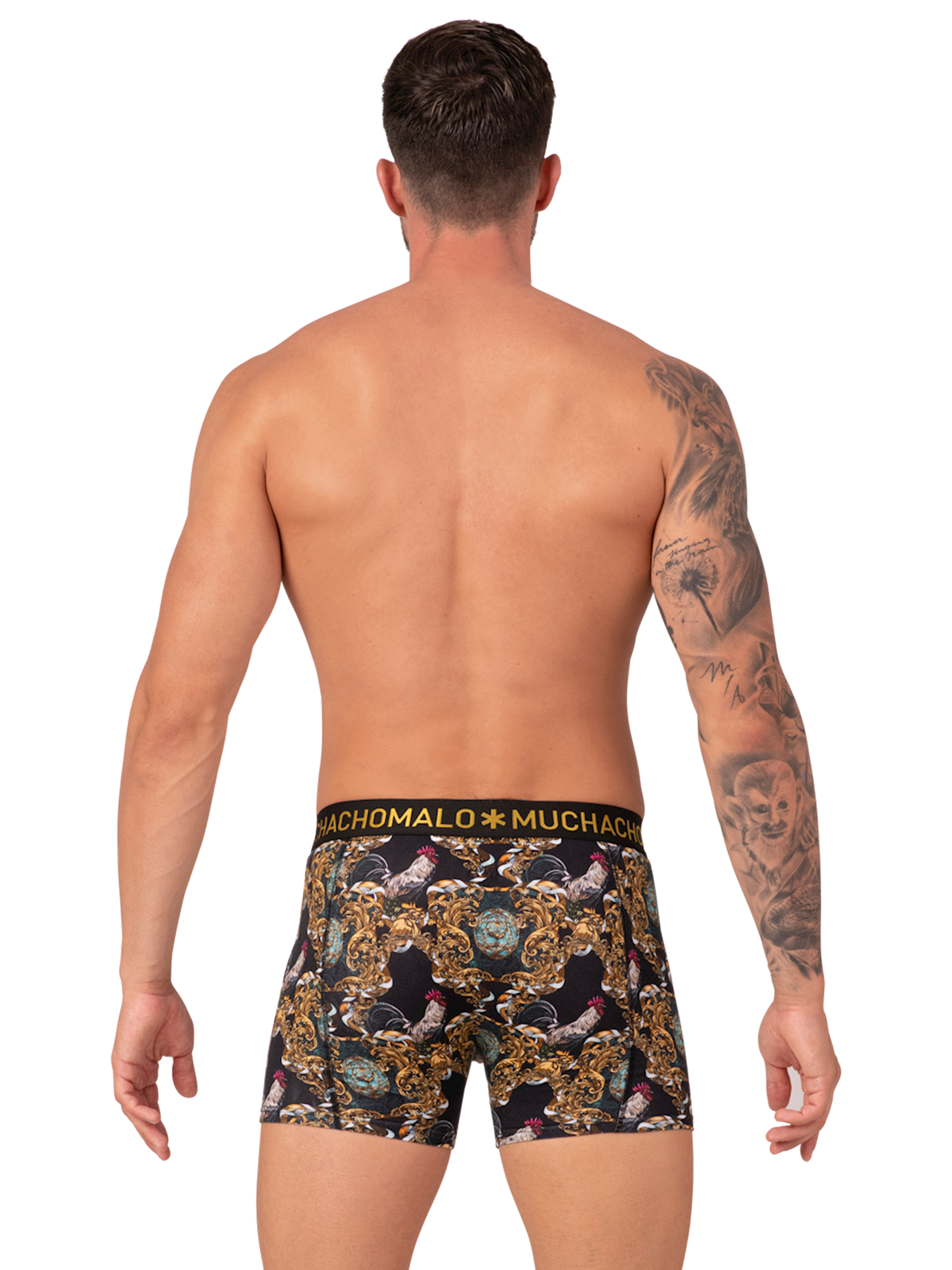 Heren 3-pack Boxershorts Man Rooster