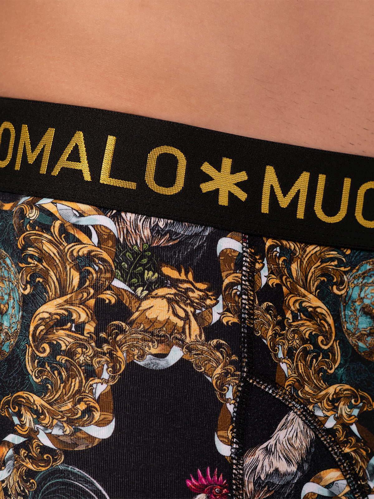 Heren 3-pack Boxershorts Man Rooster