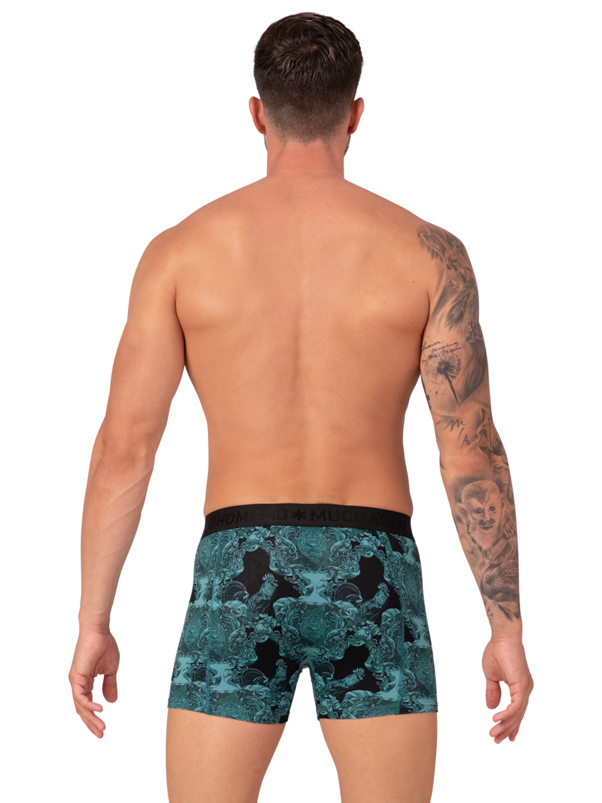 Heren 3-pack Boxershorts Man Rooster