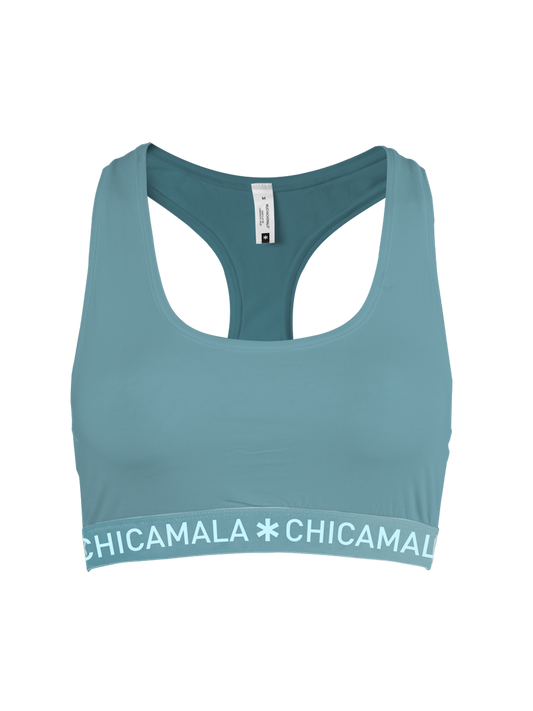 Meisjes Racerback Effen Mermaid