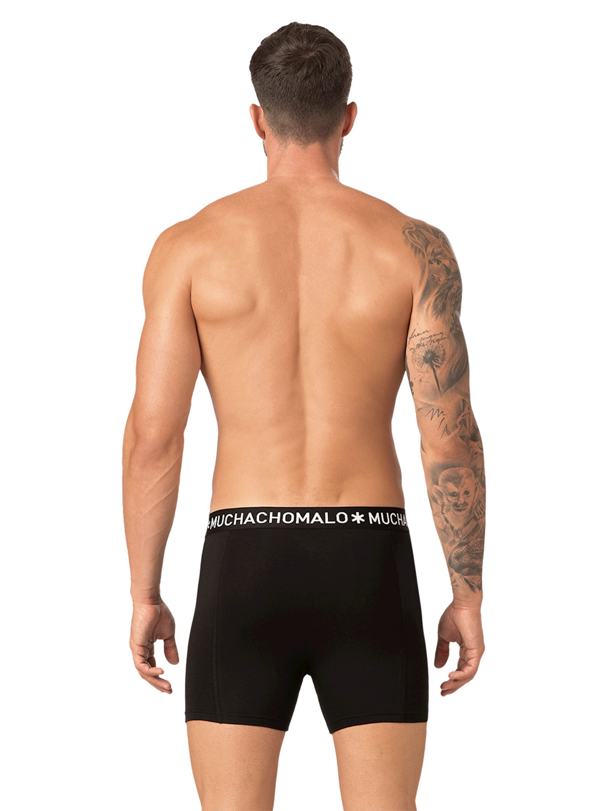 Heren 3-pack Boxershorts Effen