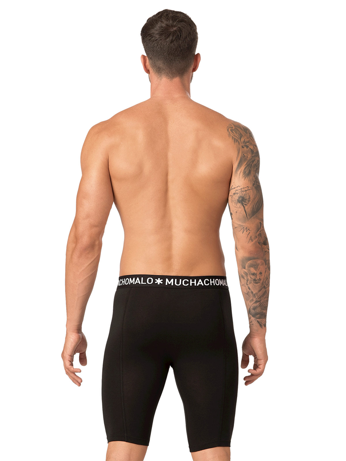 Heren 2-pack Longshort Effen