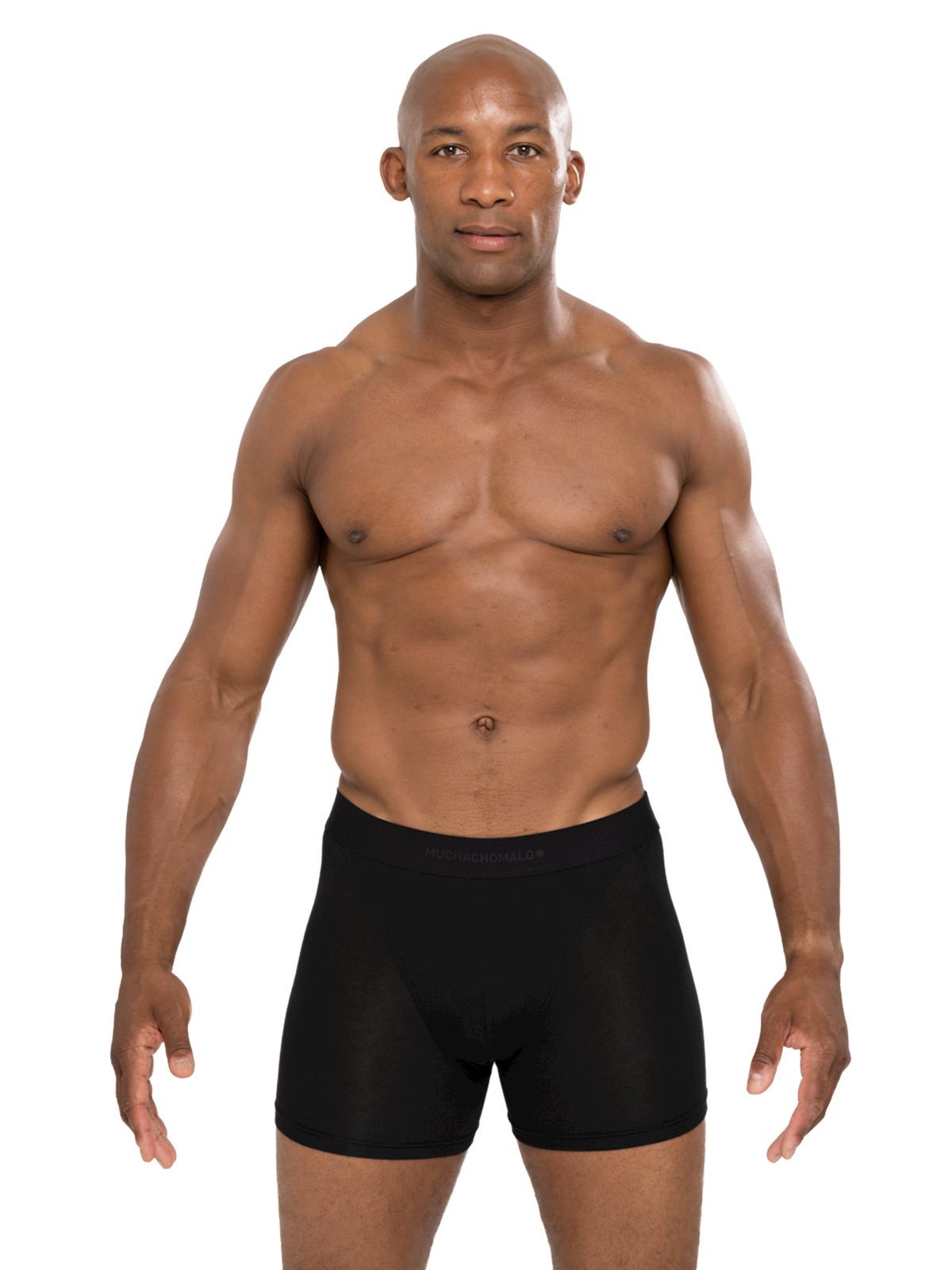 Heren 2-pack Boxershorts Effen