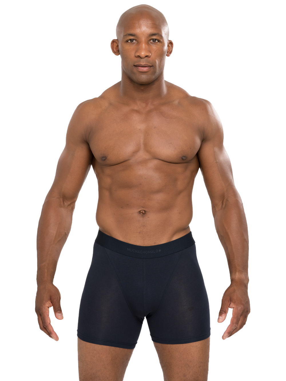 Heren 2-pack Boxershorts Effen