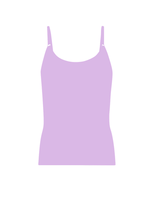 Meisjes 1-pack Singlet Effen