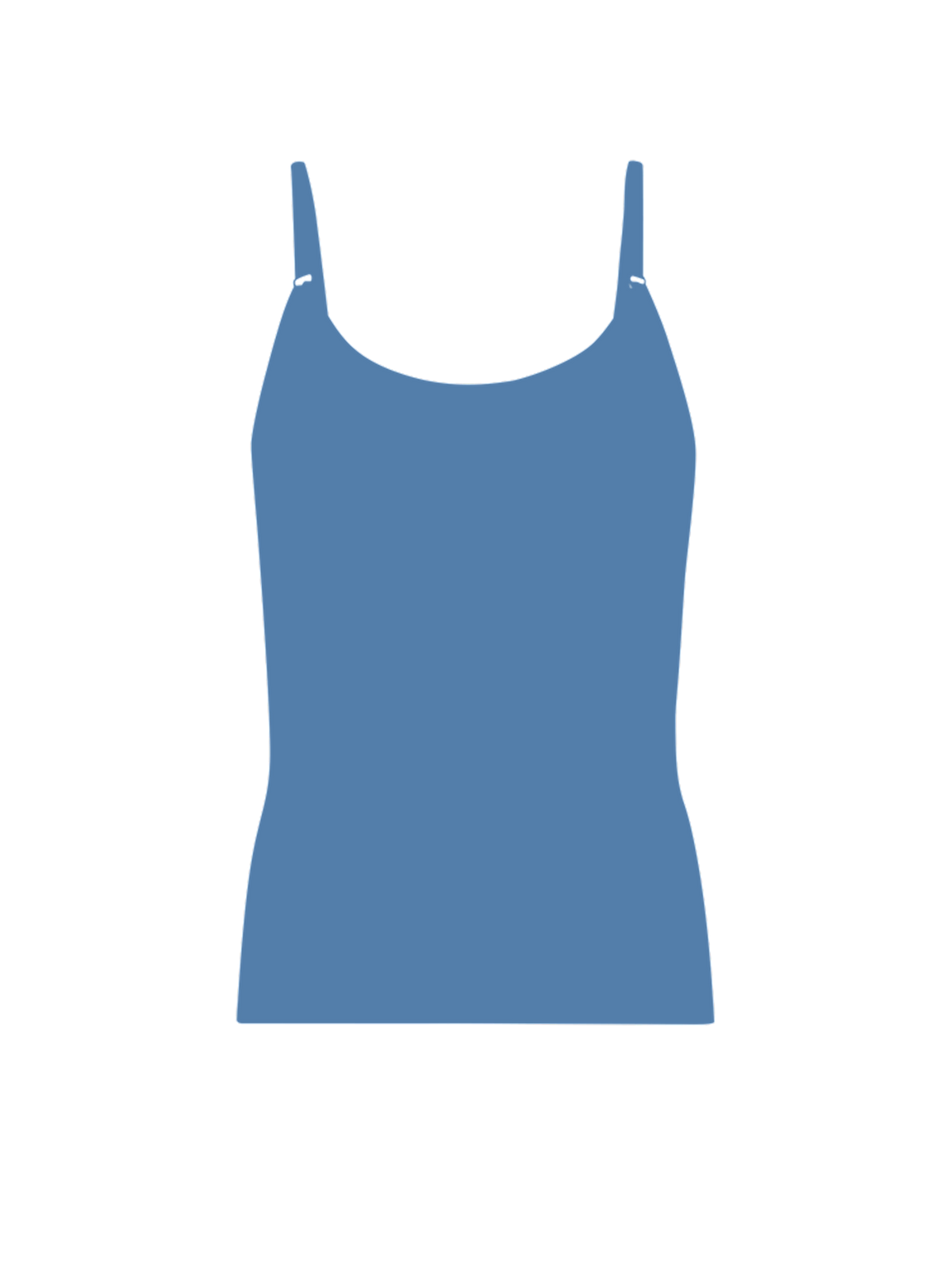 Meisjes 1-pack Singlet Effen