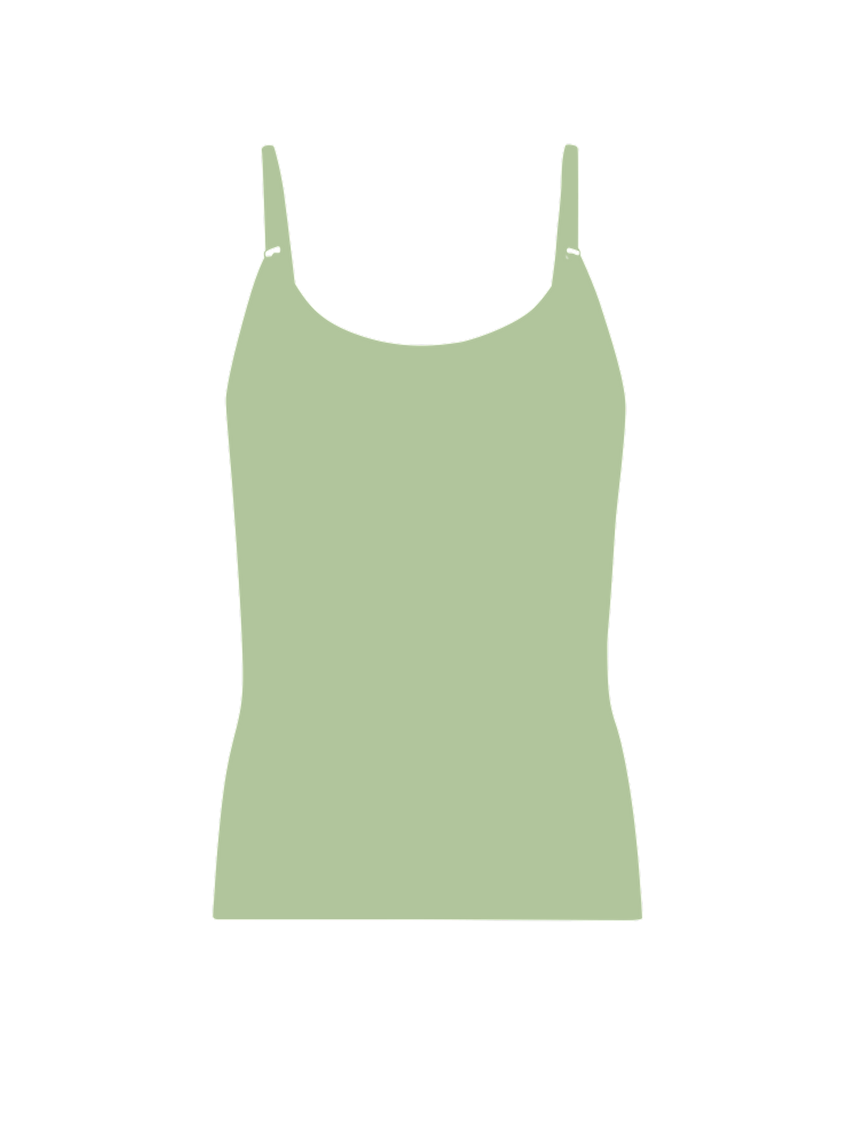 Meisjes 1-pack Singlet Effen