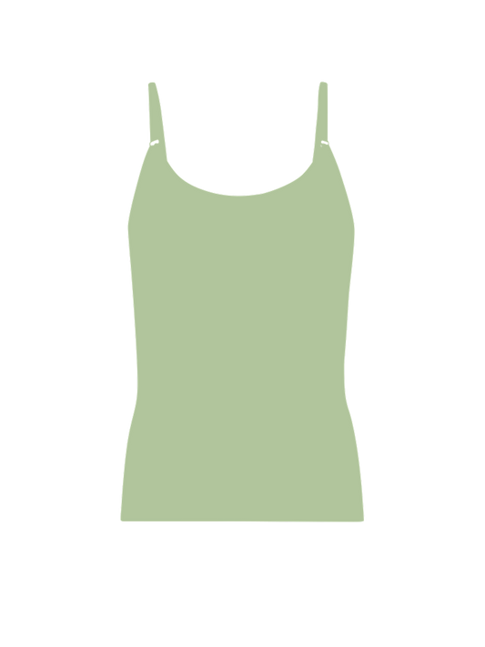 Meisjes 1-pack Singlet Effen