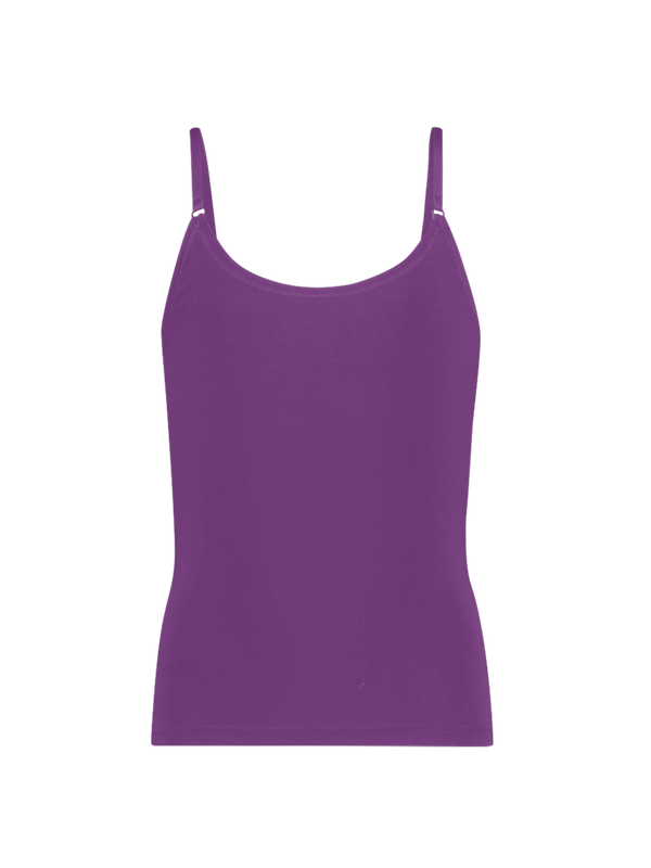 Meisjes 1-pack Singlet Effen