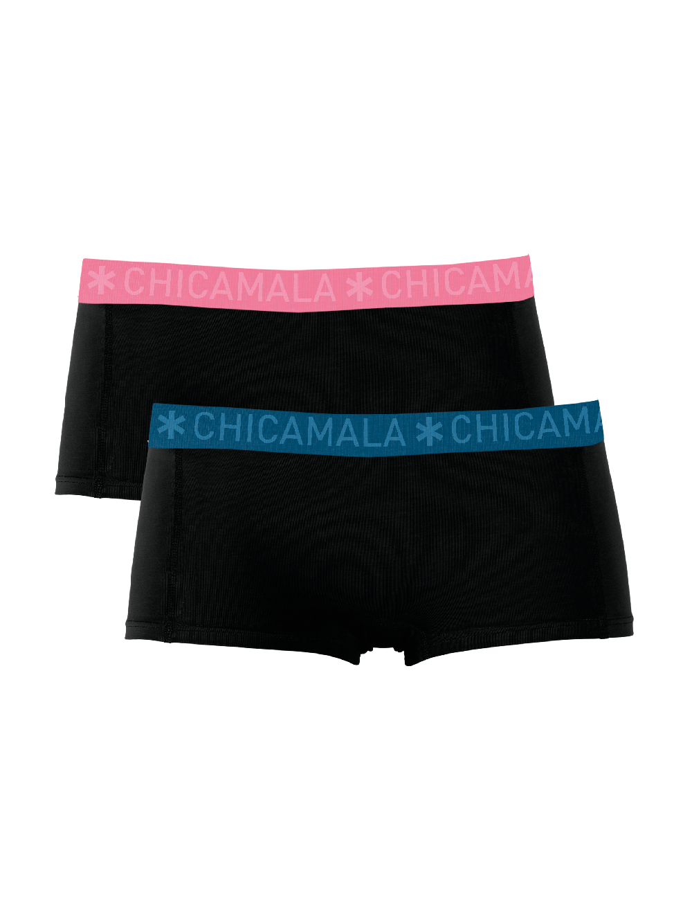Meisjes 2-pack Boxershorts Effen