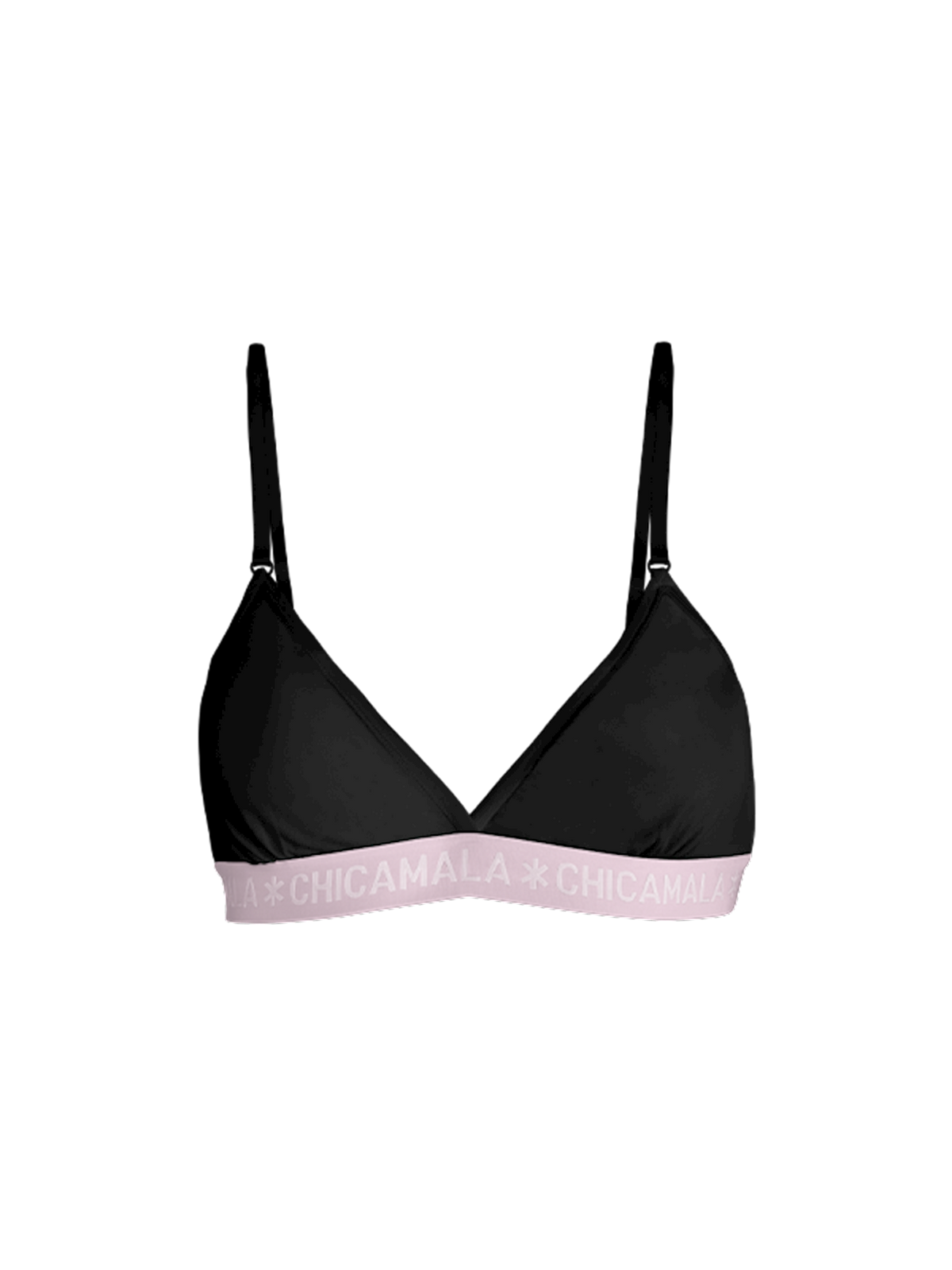 Meisjes 1-pack Triangle Top Effen