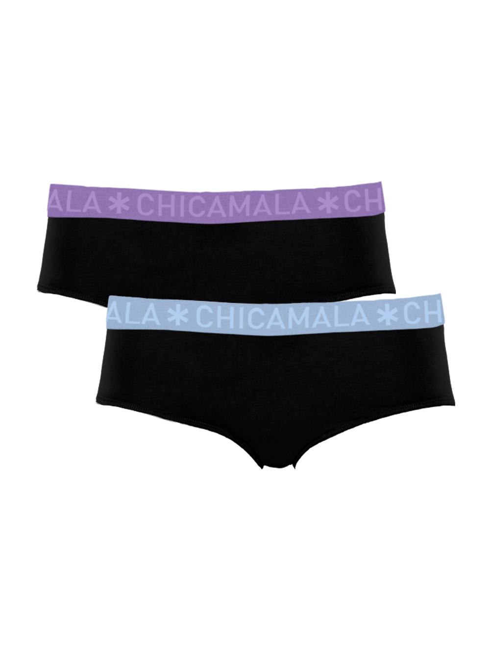 Meisjes 2-pack Briefs Effen
