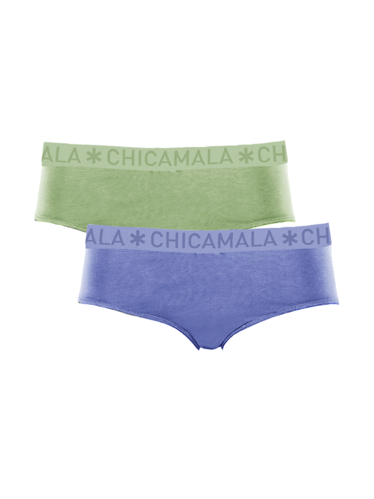 Meisjes 2-pack Briefs Effen