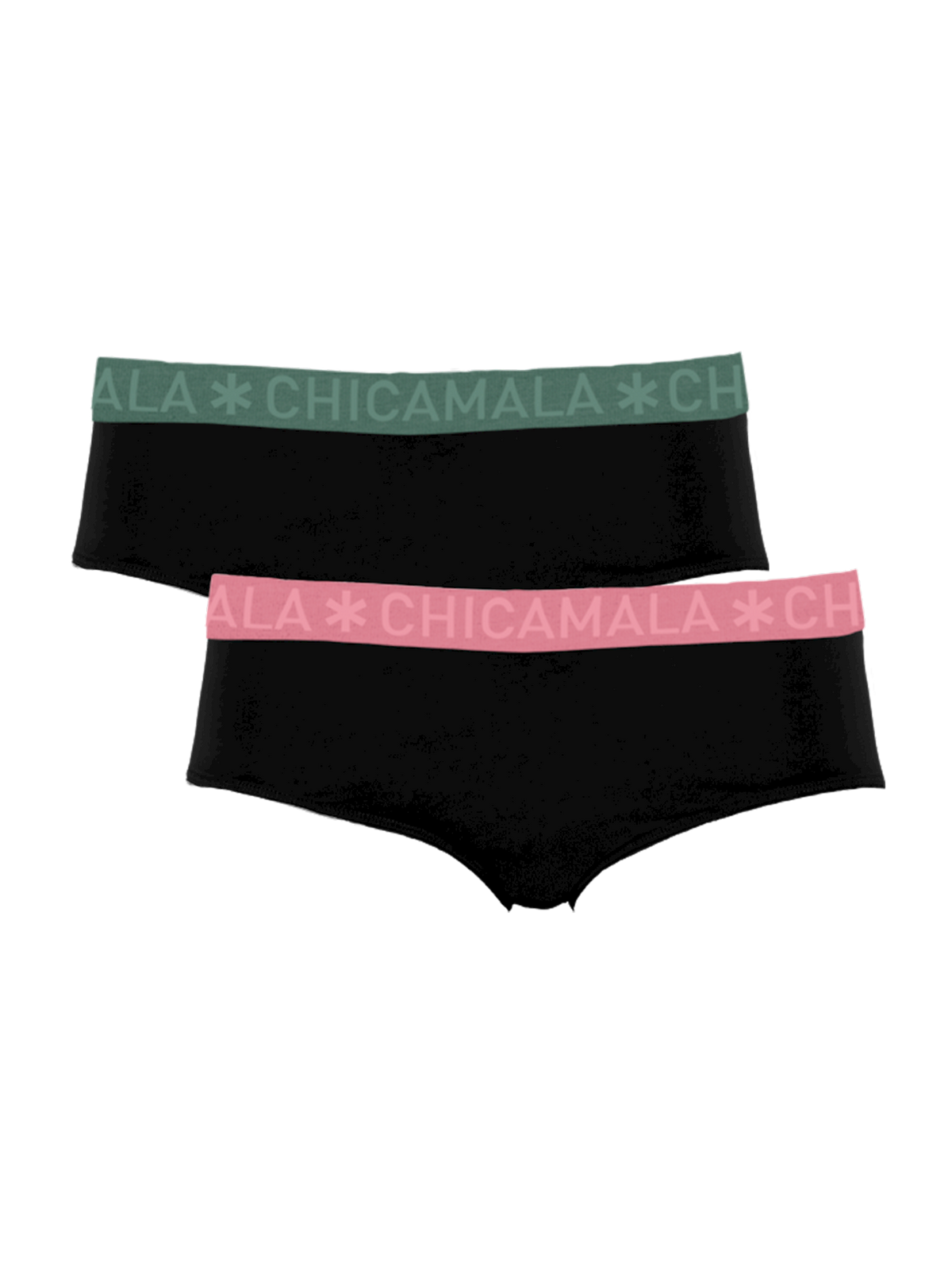 Meisjes 2-pack Briefs Effen