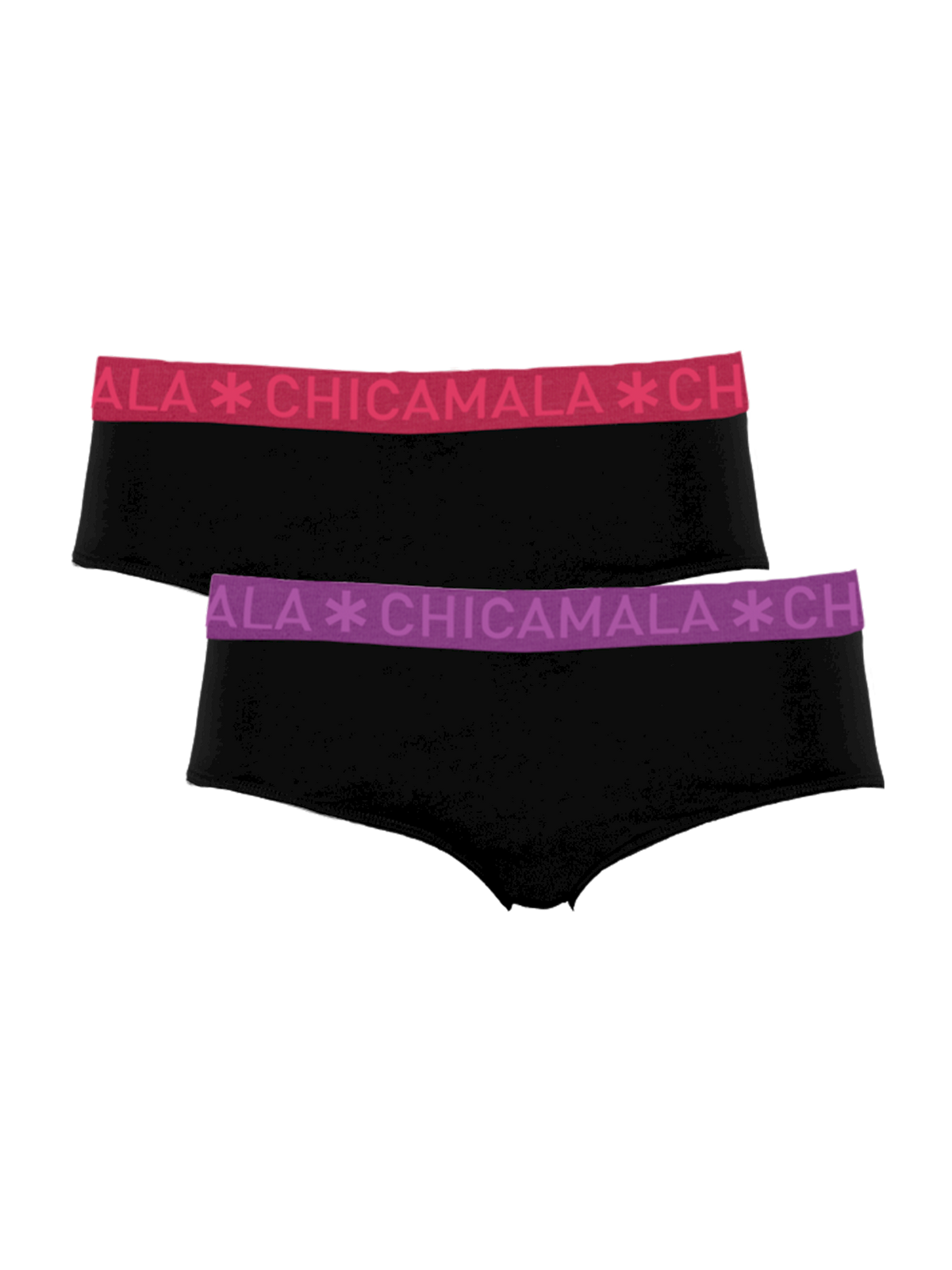 Meisjes 2-pack Briefs Effen