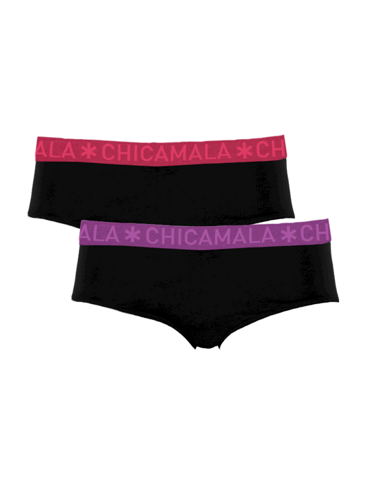 Meisjes 2-pack Briefs Effen