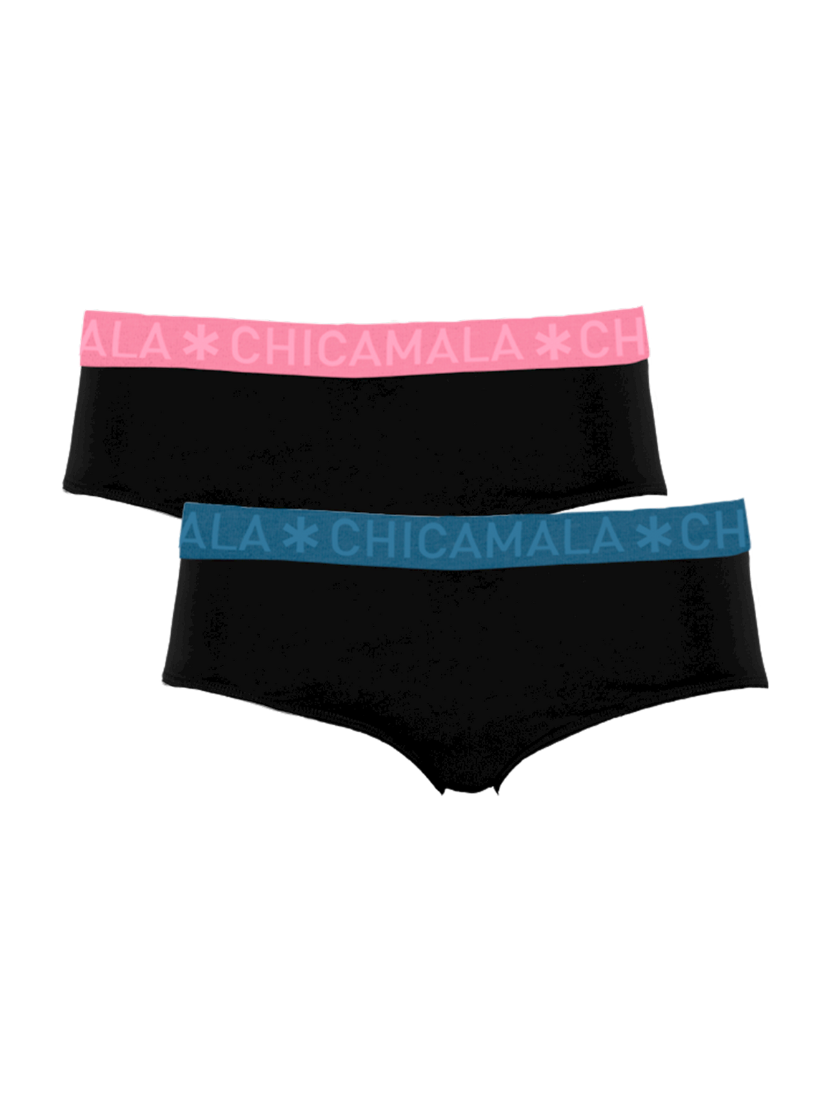 Meisjes 2-pack Briefs Effen