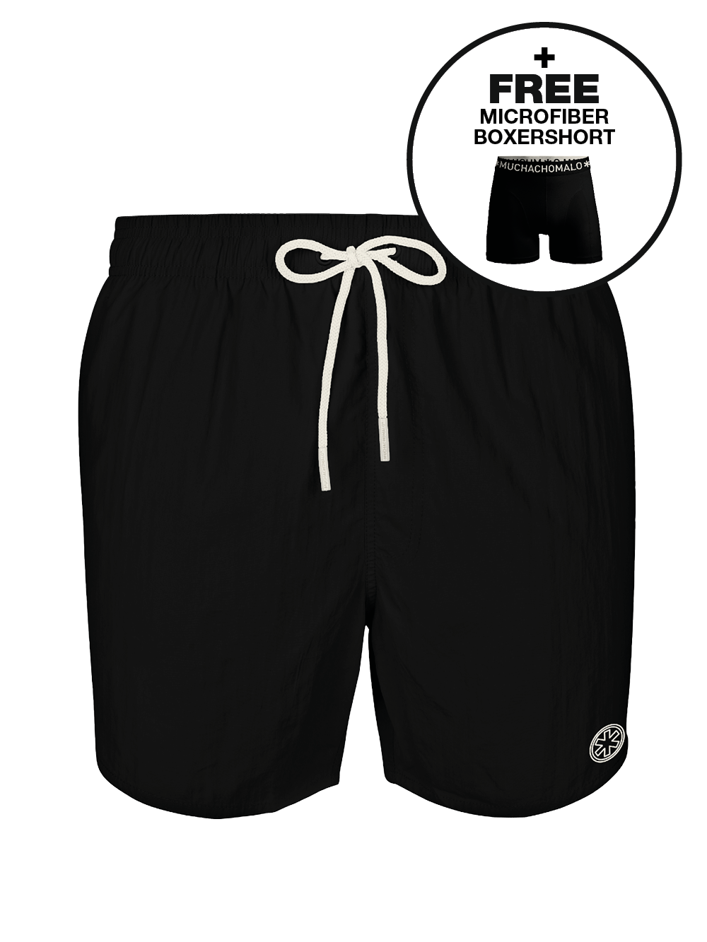 Jongens zwembroek zwart