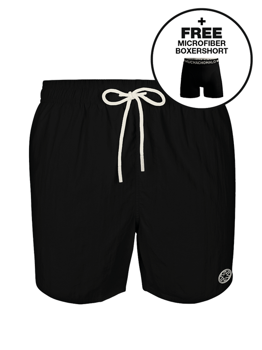 Jongens zwembroek zwart