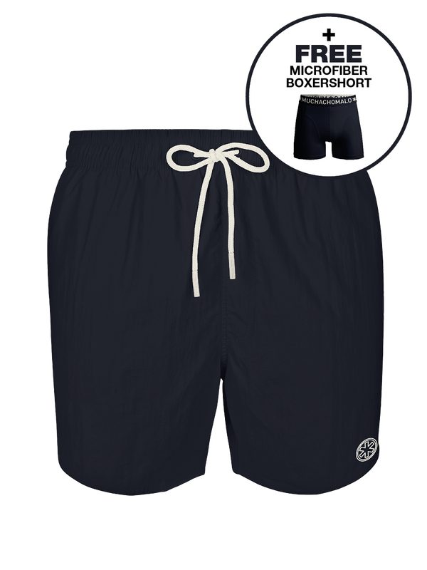 Jongens zwembroek marineblauw