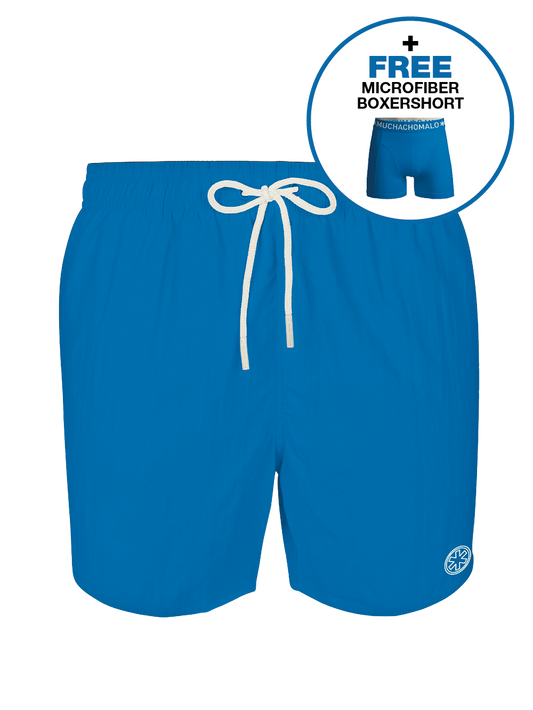Jongens zwembroek blauw