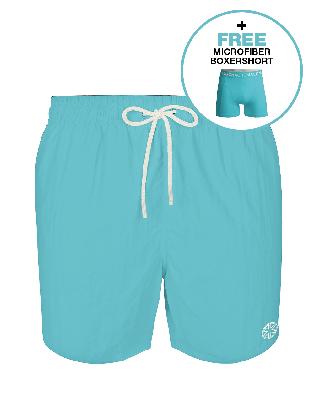 Jongens zwembroek blauw