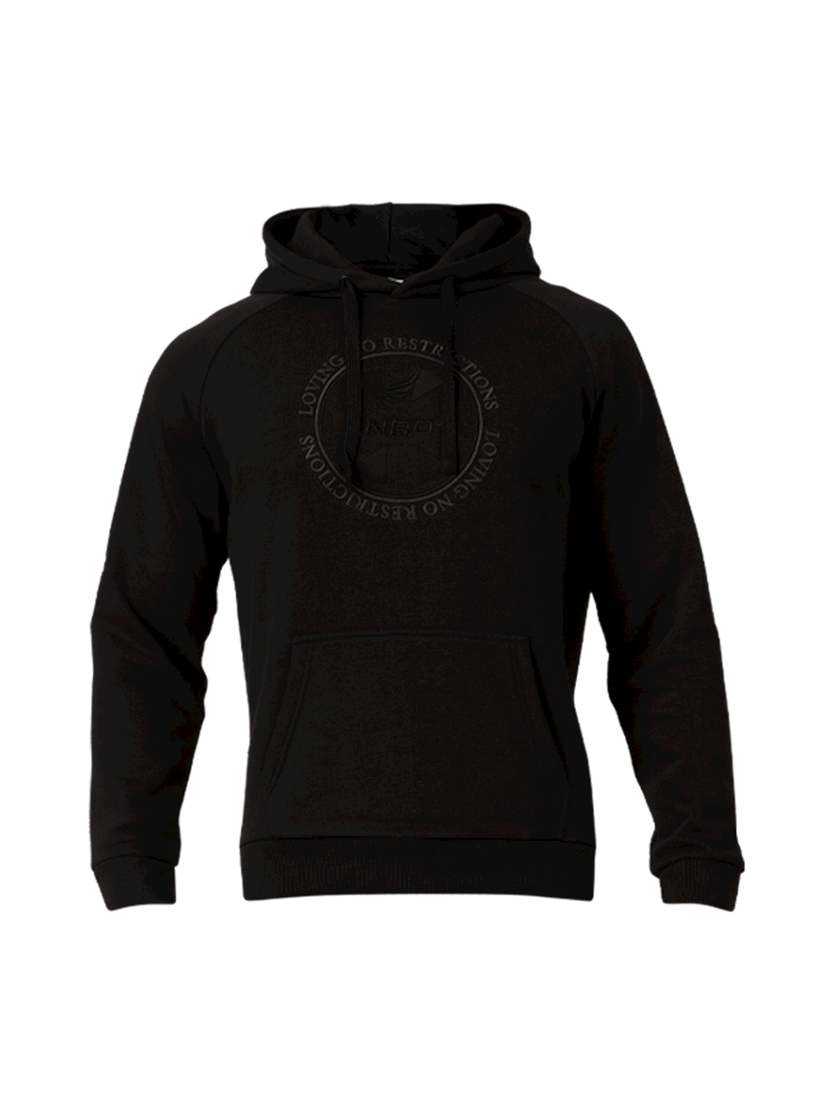 Heren Hoodie Zwart