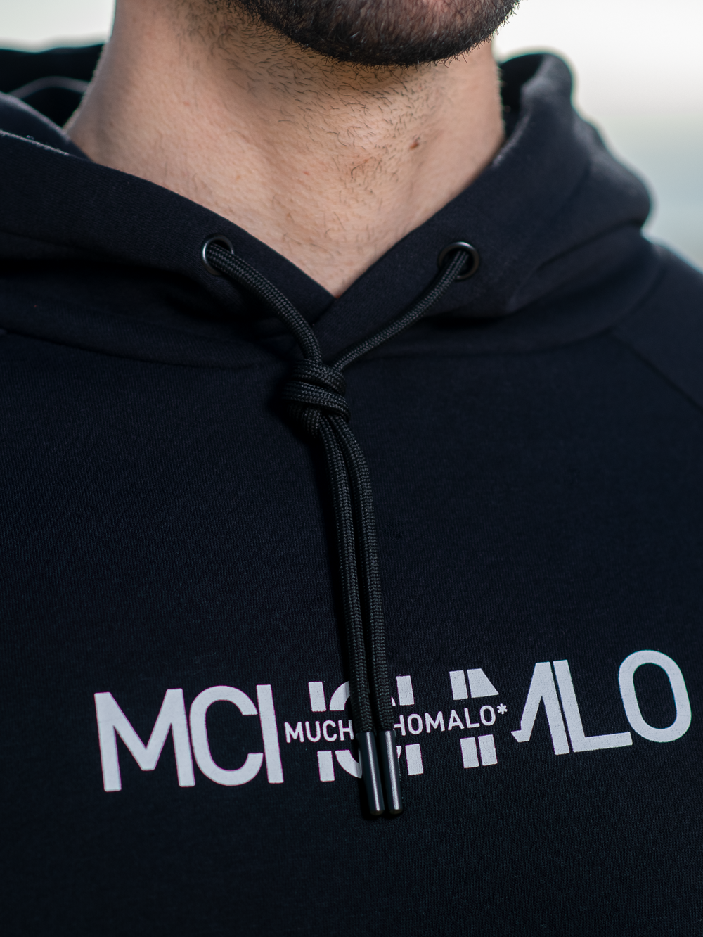 Heren Hoodie Zwart