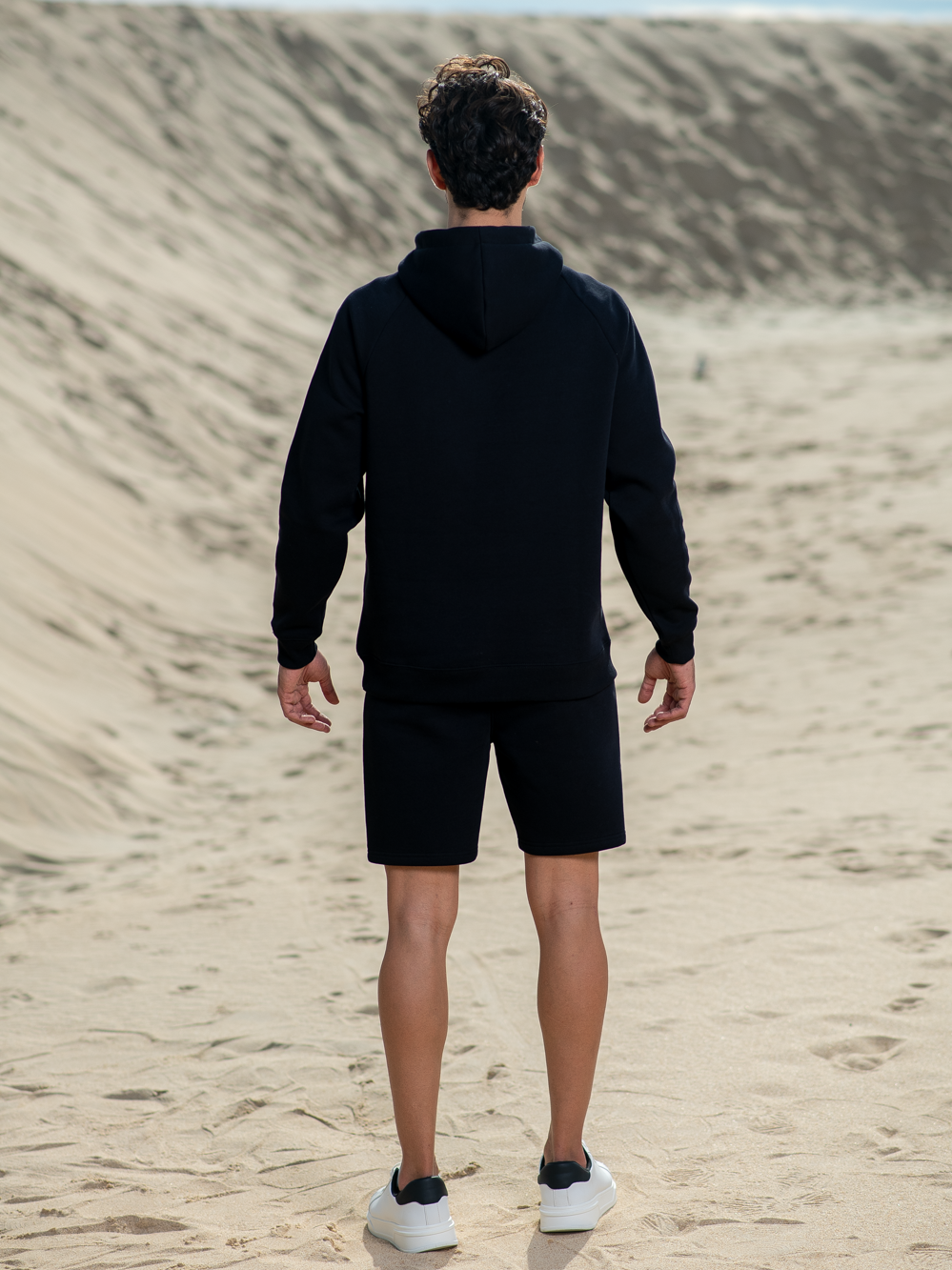 Heren Hoodie Zwart