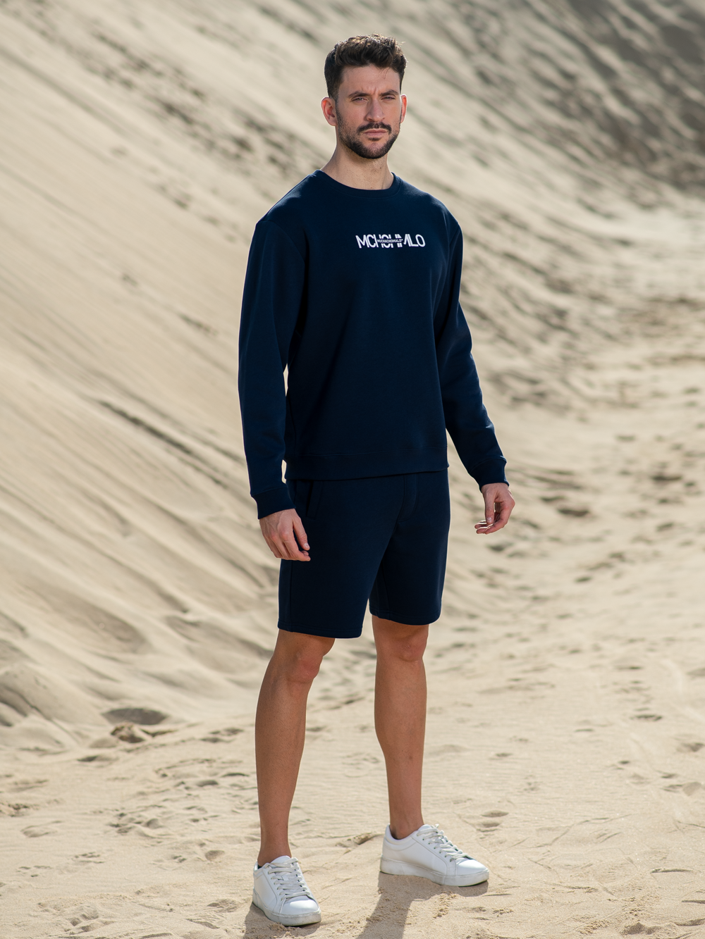 Heren Sweater Blauw
