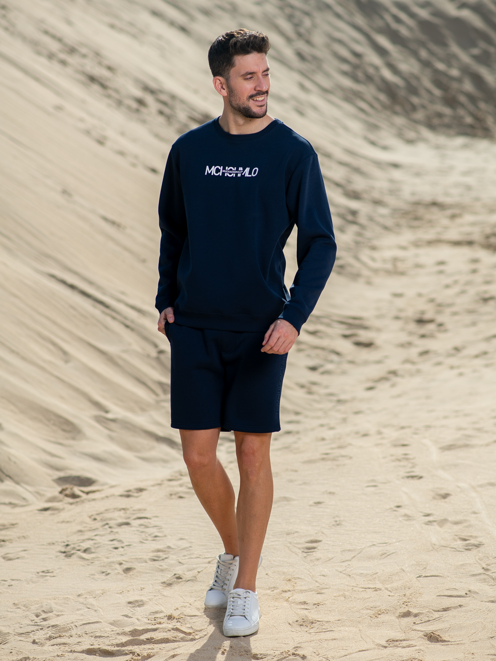 Heren Sweater Blauw