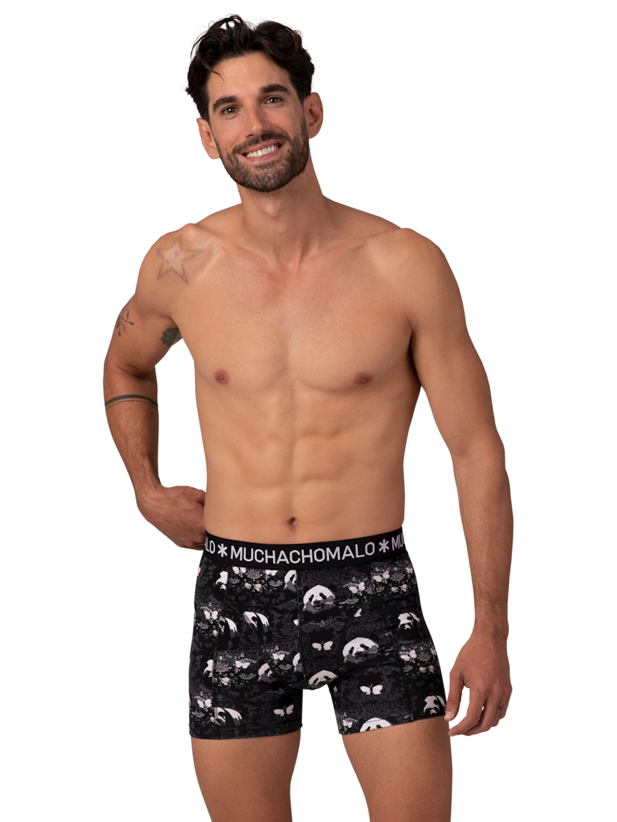 Heren 12-pack Boxershorts Print/Effen
